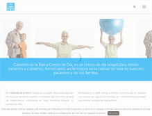 Tablet Screenshot of calderondelabarcacd.es
